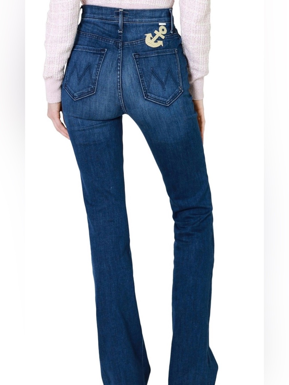 MOTHER mellow  drama anchor point jeans 25